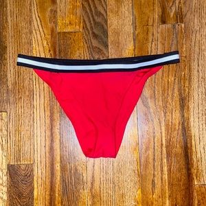 Forever 21 red bikini bottom